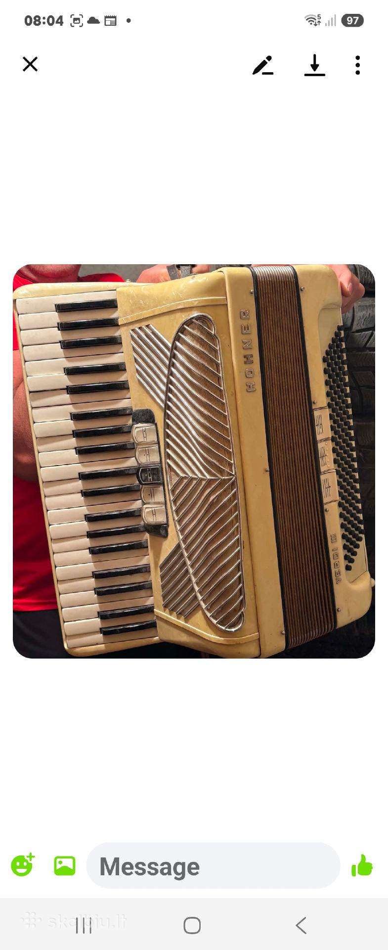 Akordeonas Hohner