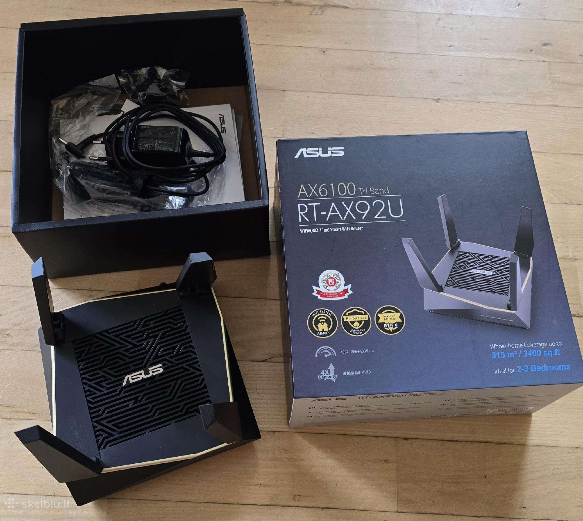 Maršrutizatorius Asus Rt-ax92u