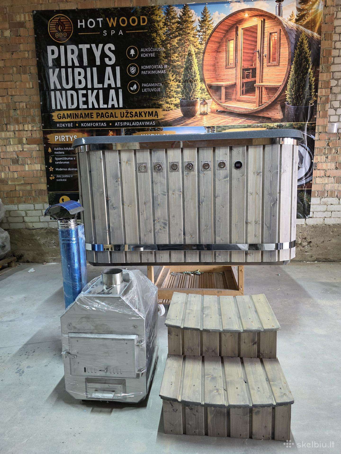Parduodami nauji kubilai! 2900 €