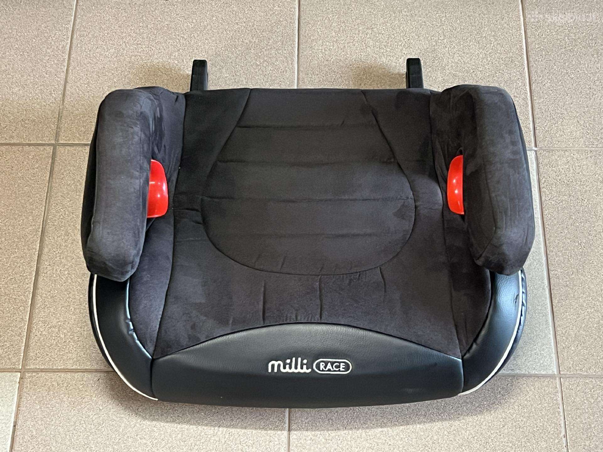 Milli automobilinė kėdutė-busteris Race Isofix