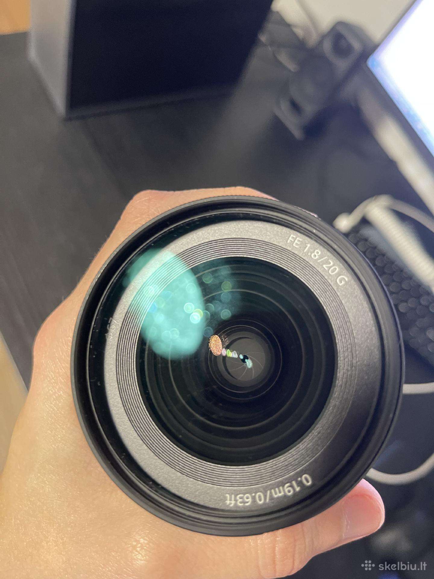 Sony Fe 20mm G F1.8 Obkektyvas