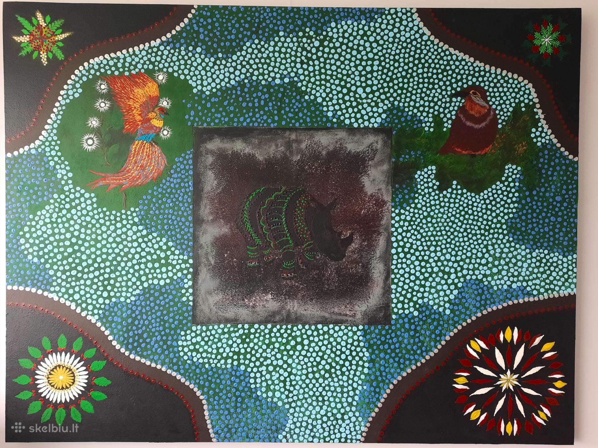 Parduodamas 88 x 115 cm paveikslas