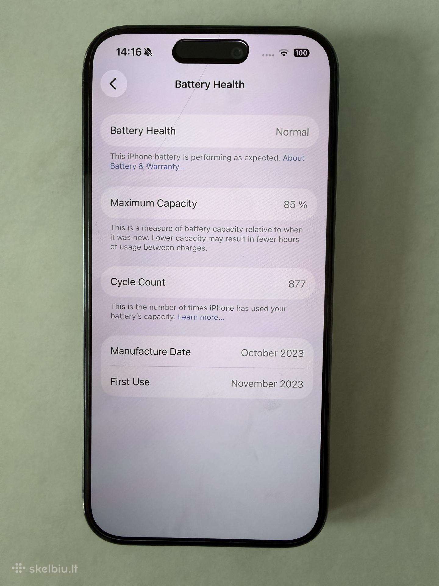 iPhone 15pro 128gb