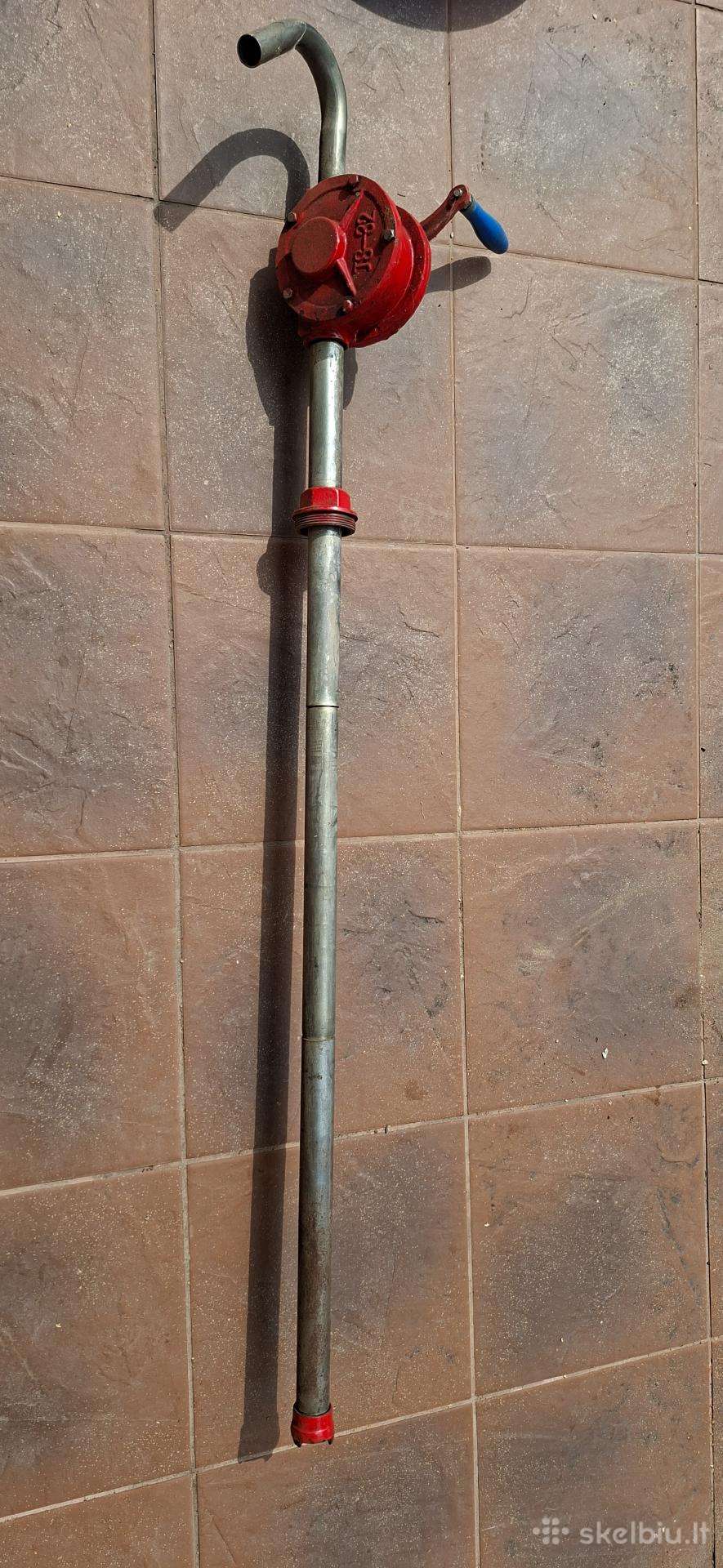 Ketaus rankinis siurblys kurui ir alyvai Jb-32