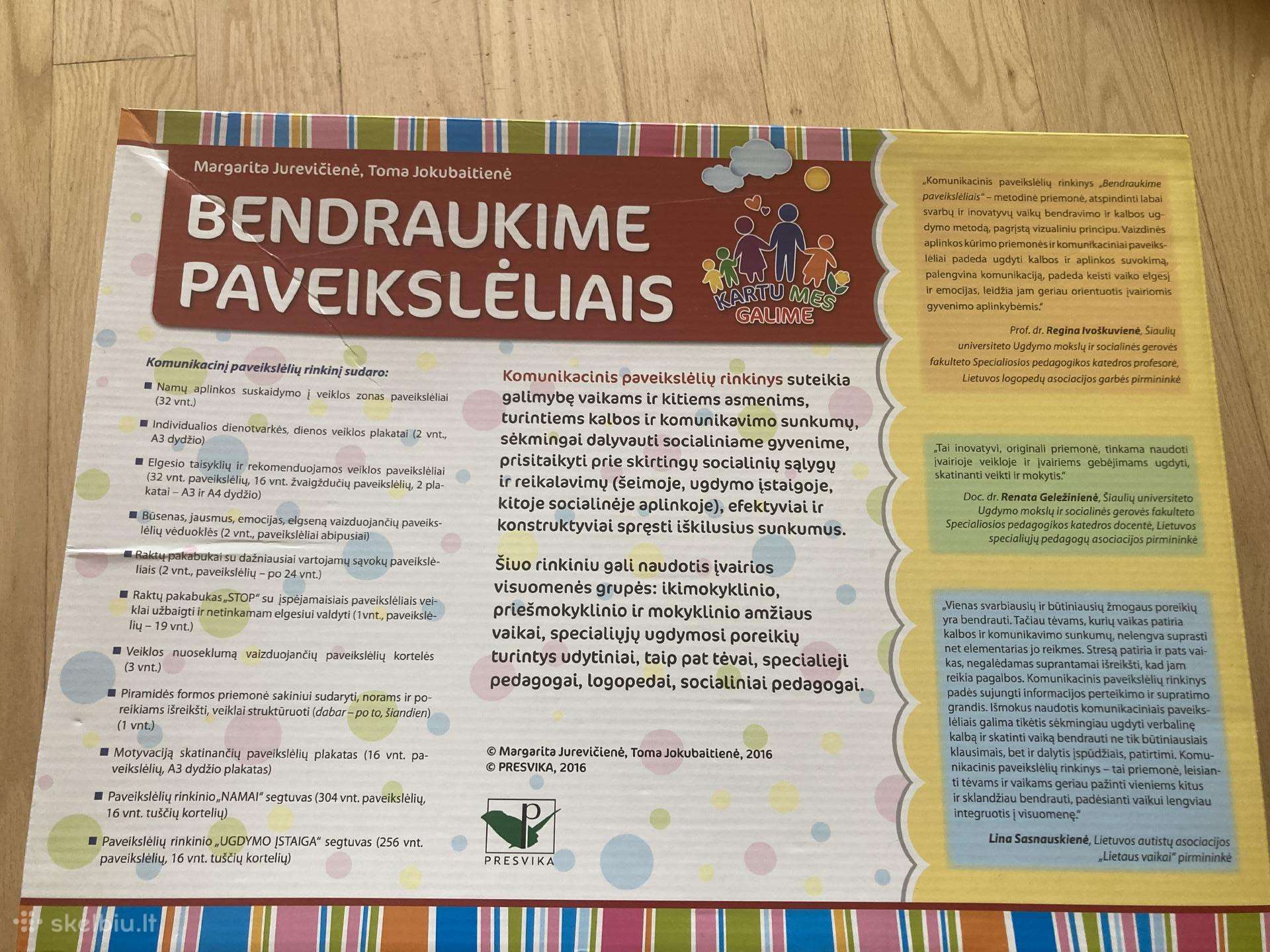 Bendraukime paveikslėliais