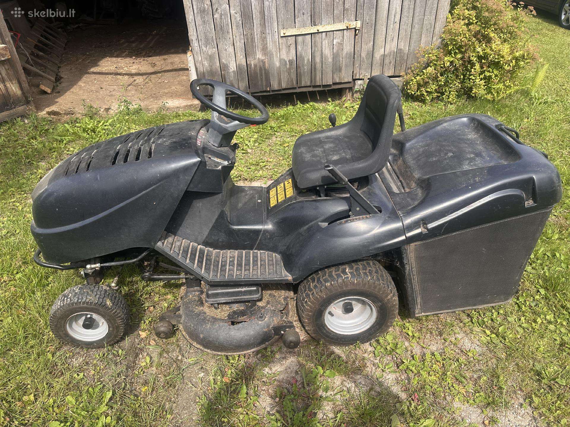 Sodo traktoriukas styga
