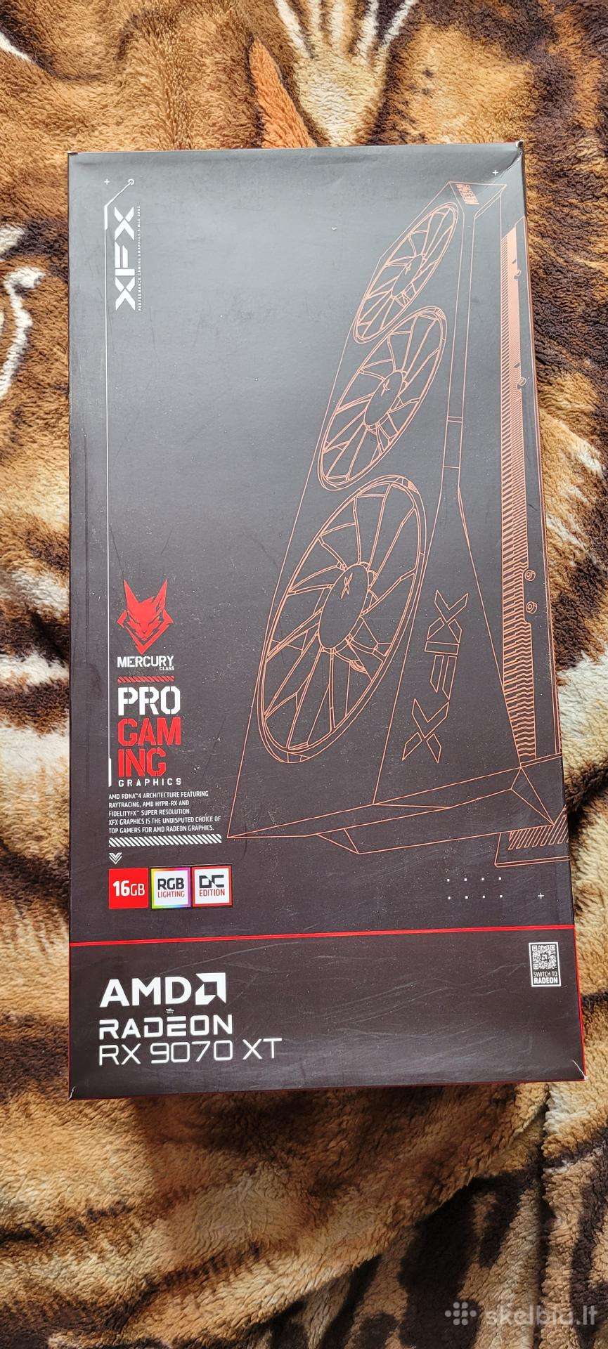 Xfx Radeon Rx 9070 XT Oc Mercury Gaming