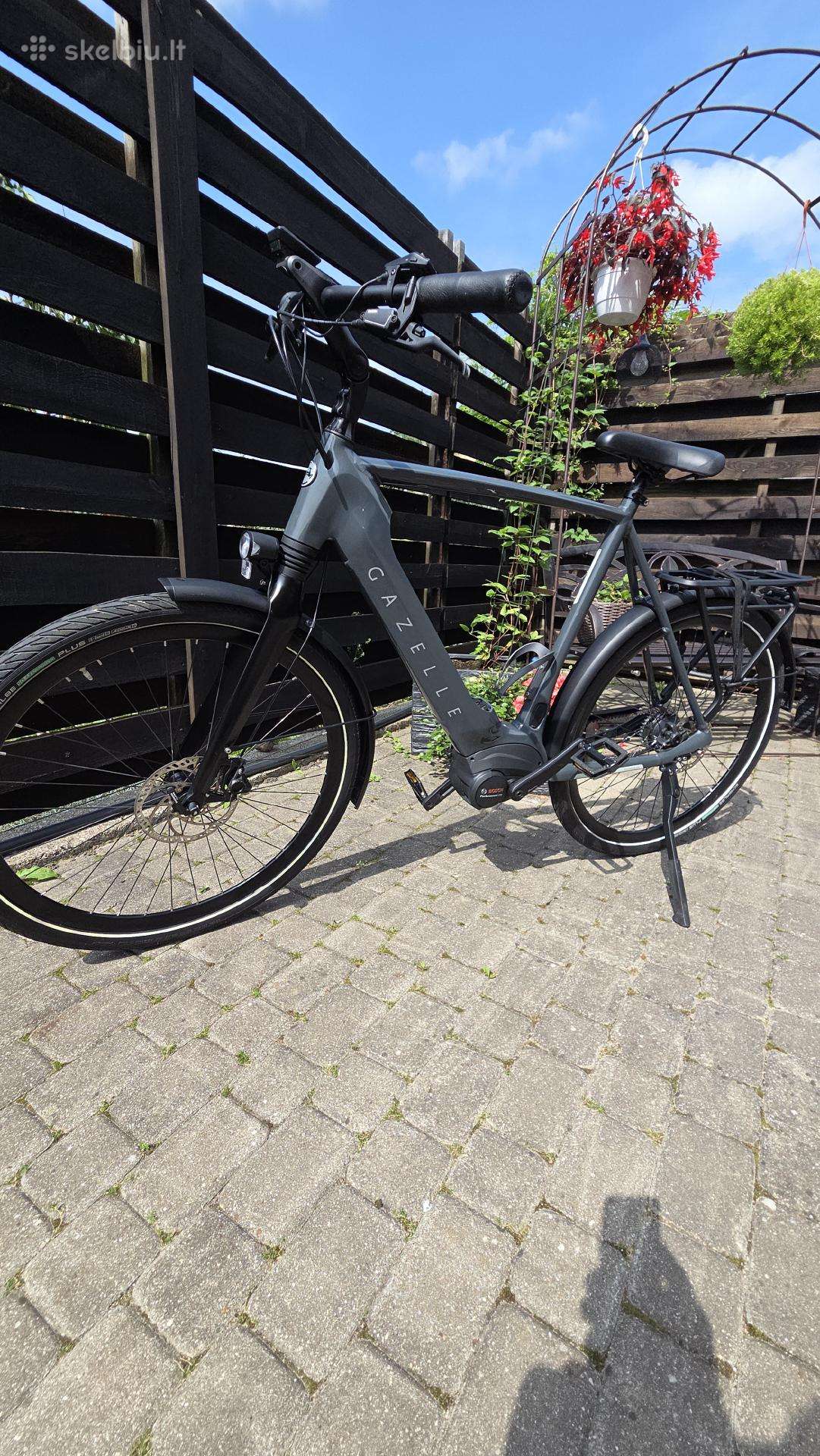 Elektrinis Gazelle ultimate c5 dviratis kube