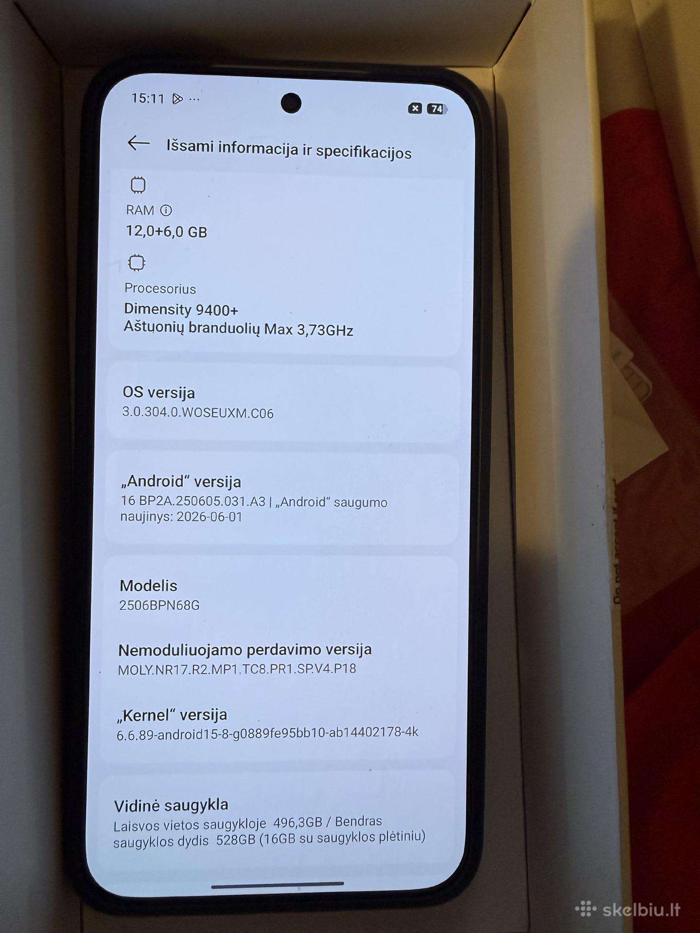 Xiomi 15t pro 512gb