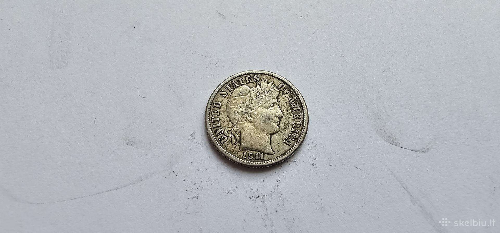1911 dime 10 centu Usa