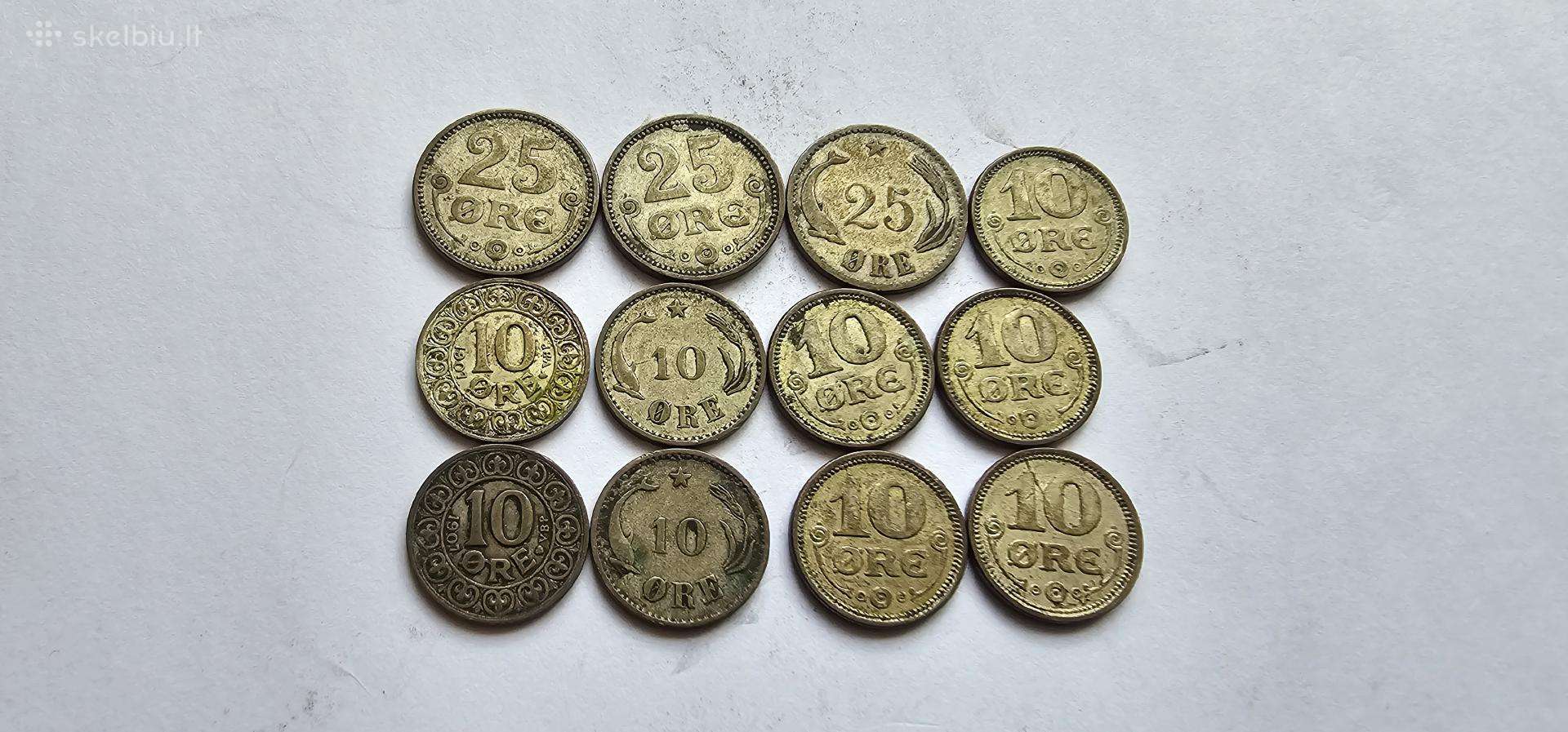 1894-1915 Danijos ores