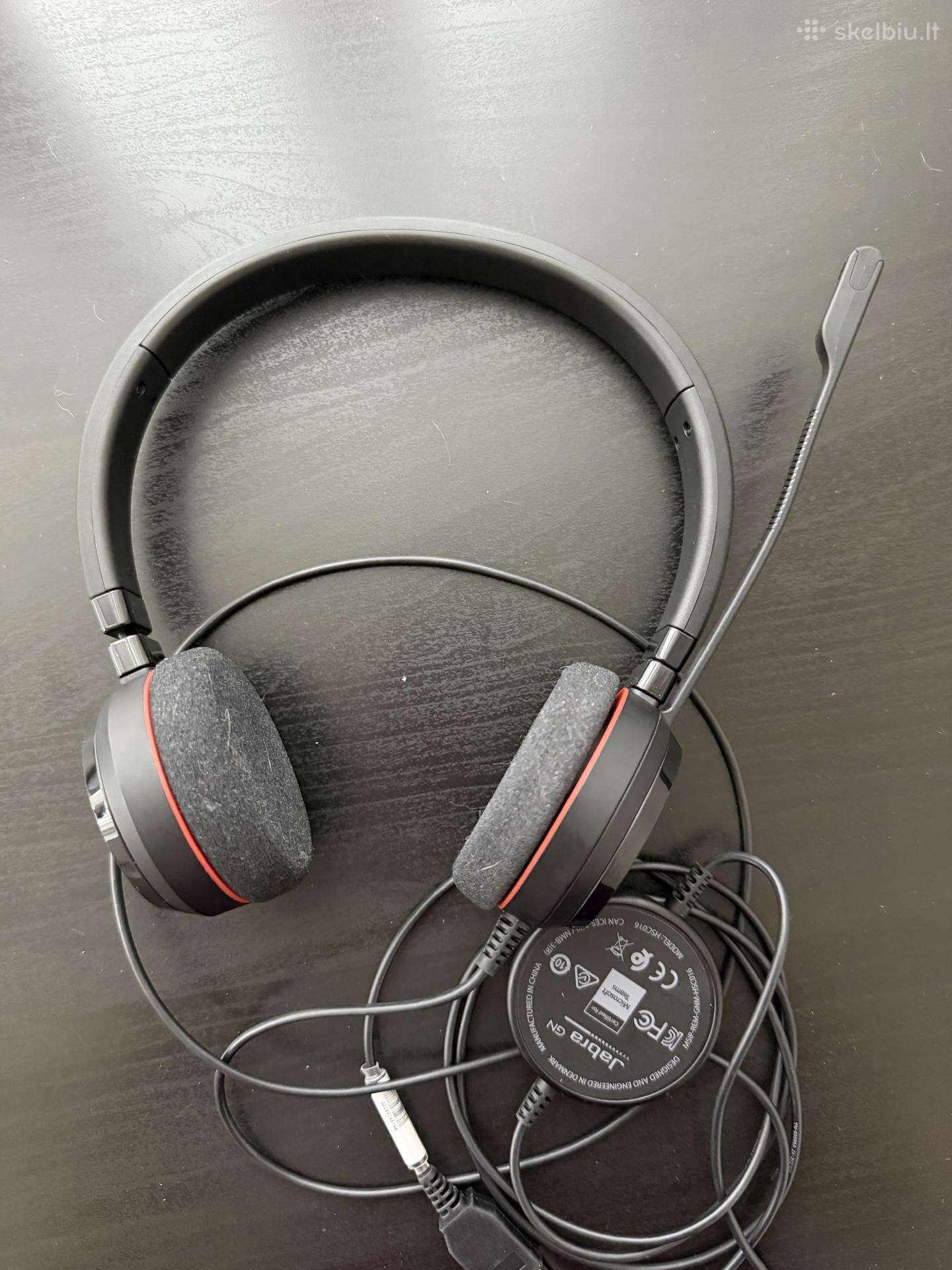 Ausinės Jabra su mikrofonu