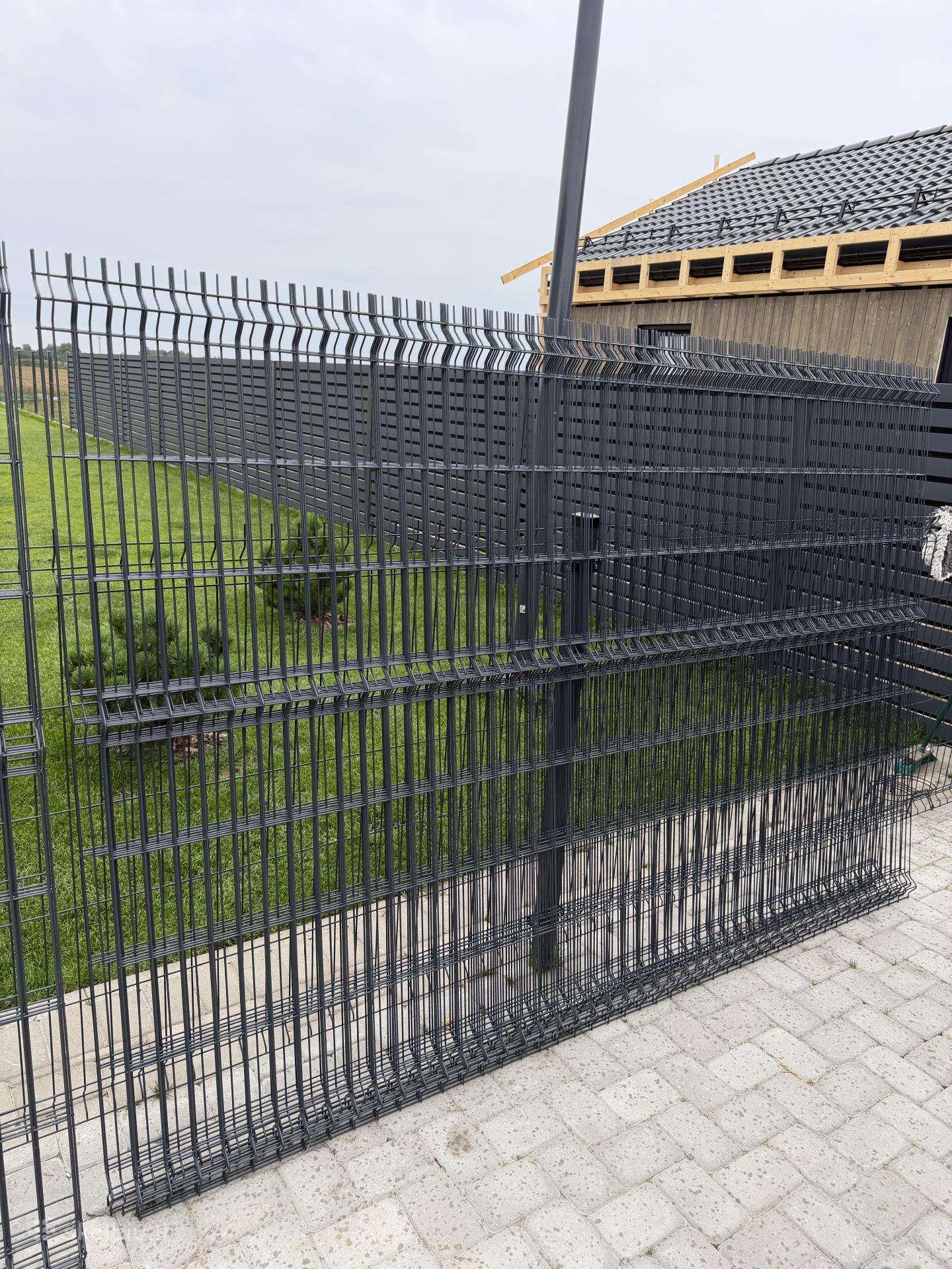 3D Segmentas Tvorai, 2,5x1,73 M, 200x50 Mm, 4 Mm