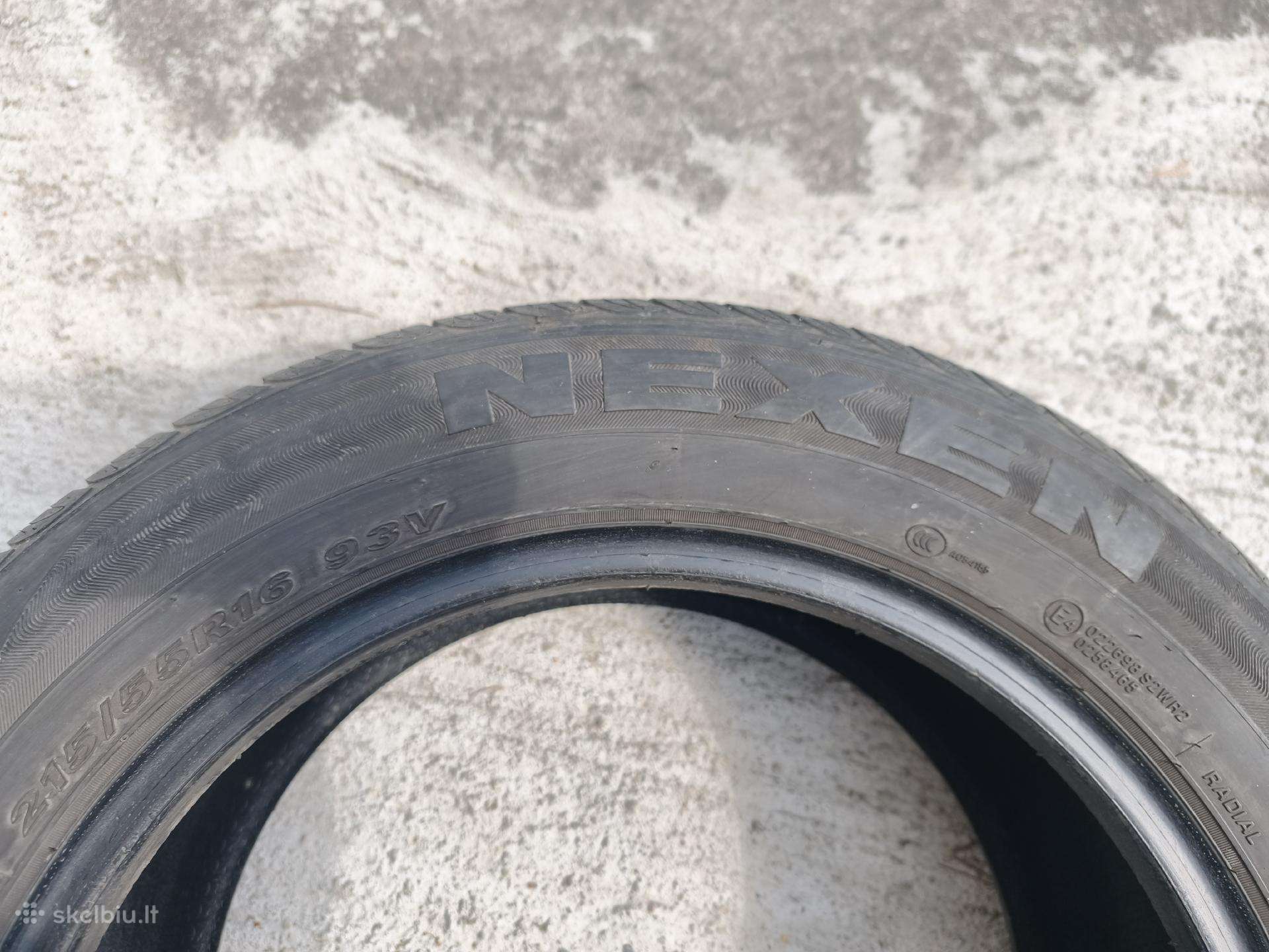 Nexen, summer 215/55 R16