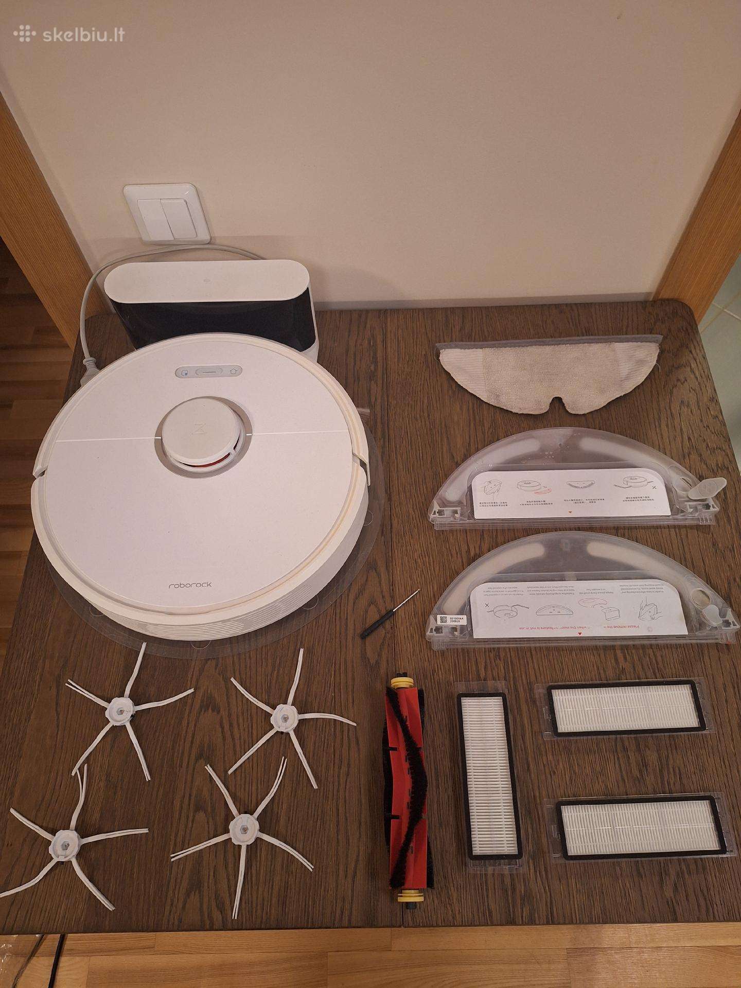 Roborock S6 siurblys-robotas bei priedai
