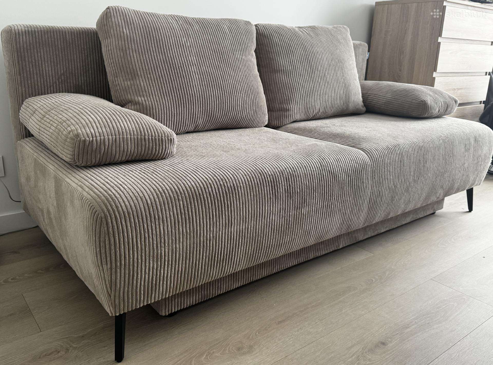 Sofa - lova Darvin su patalynės dėže