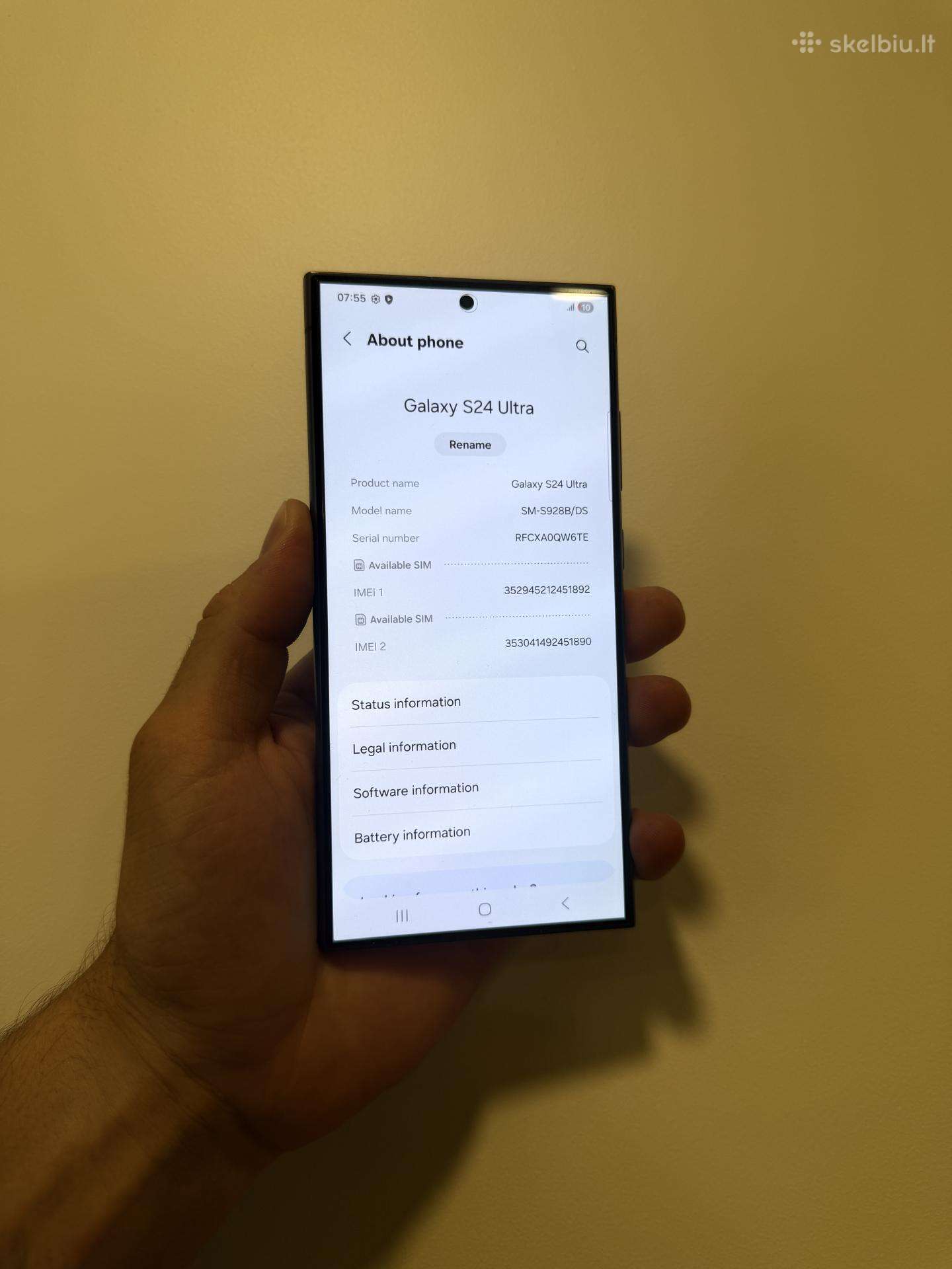 Galaxy S24 Ultra 256