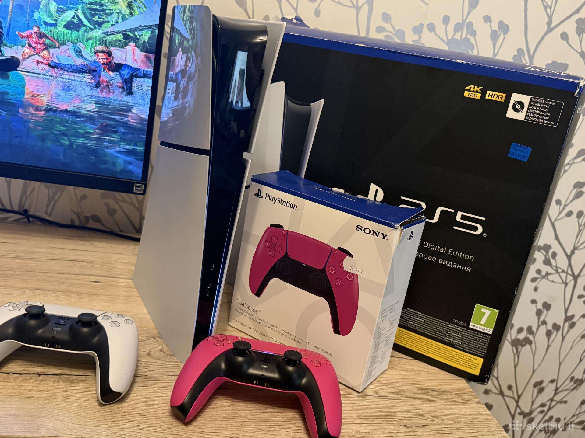 Parduodu Ps5 Slim 1tb