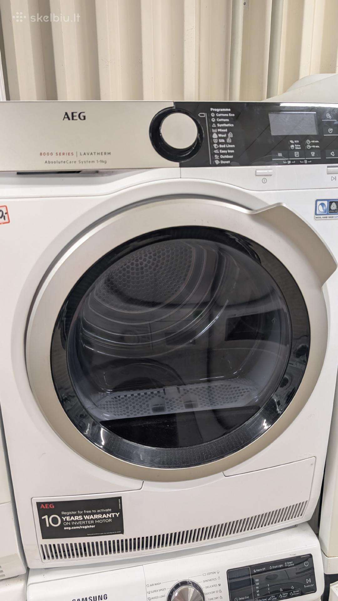 Rūbų džiovyklė " Aeg 8000 serija"