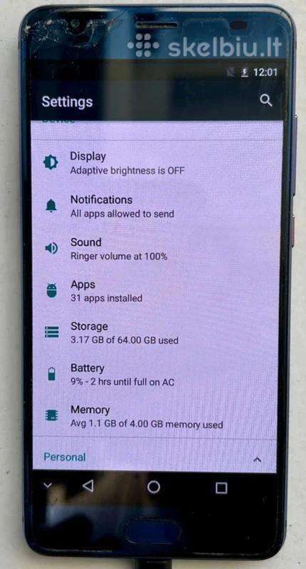 Oukitel K8000 mobilus telefonas