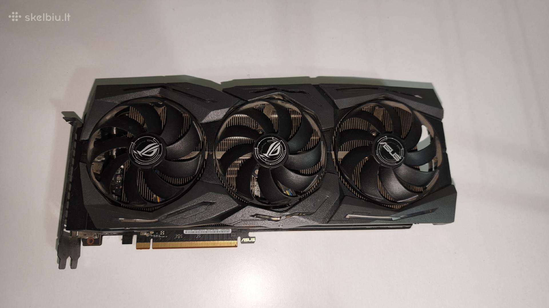 Asus Rog Strix Rx 5700xt vaizdo plokste