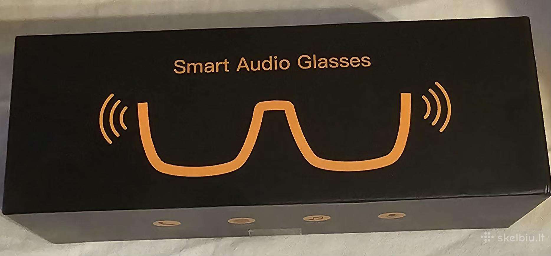 Nauji audio akiniai Smart Audio Glasses