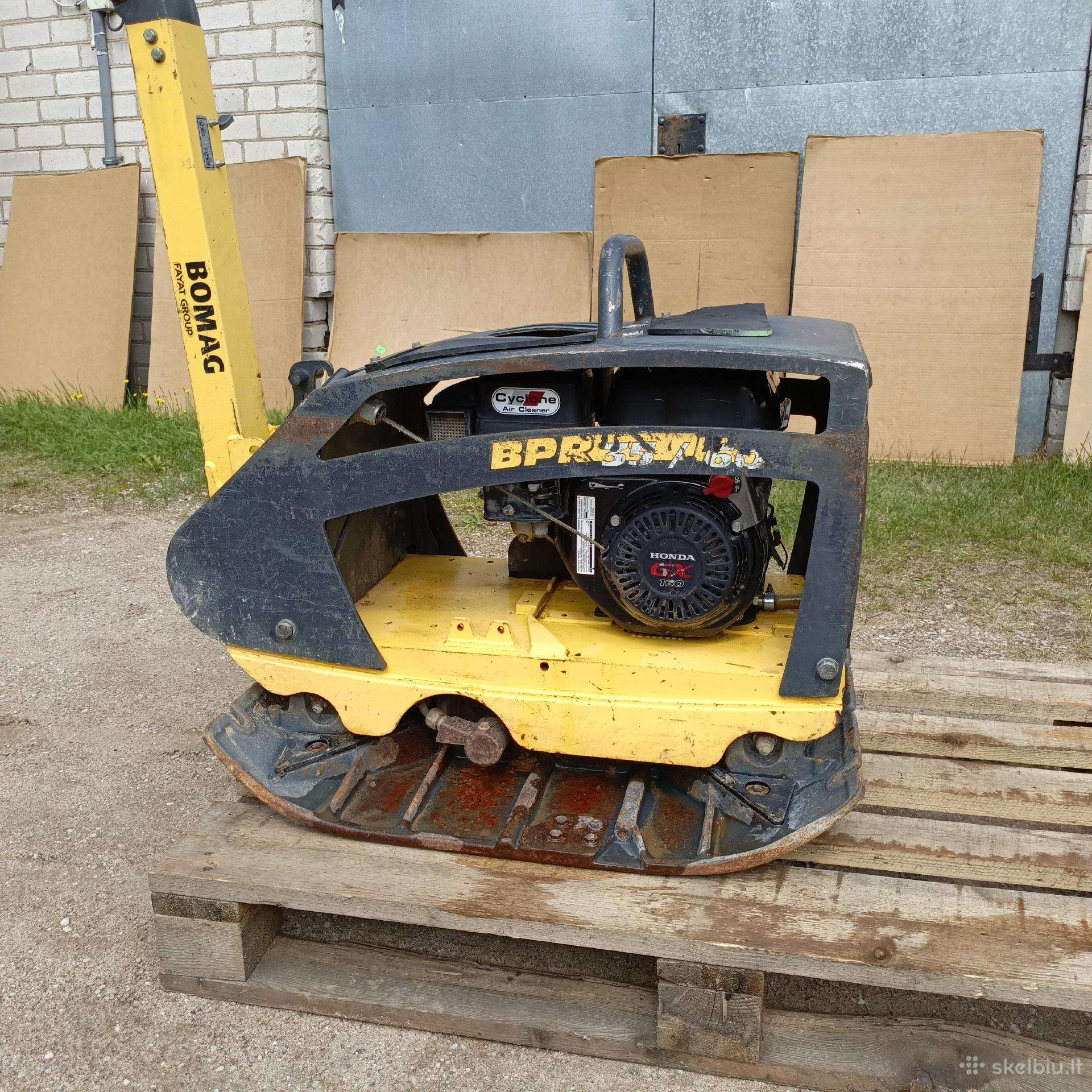 Bomag 205kg vibroplokštė Honda variklis reversas