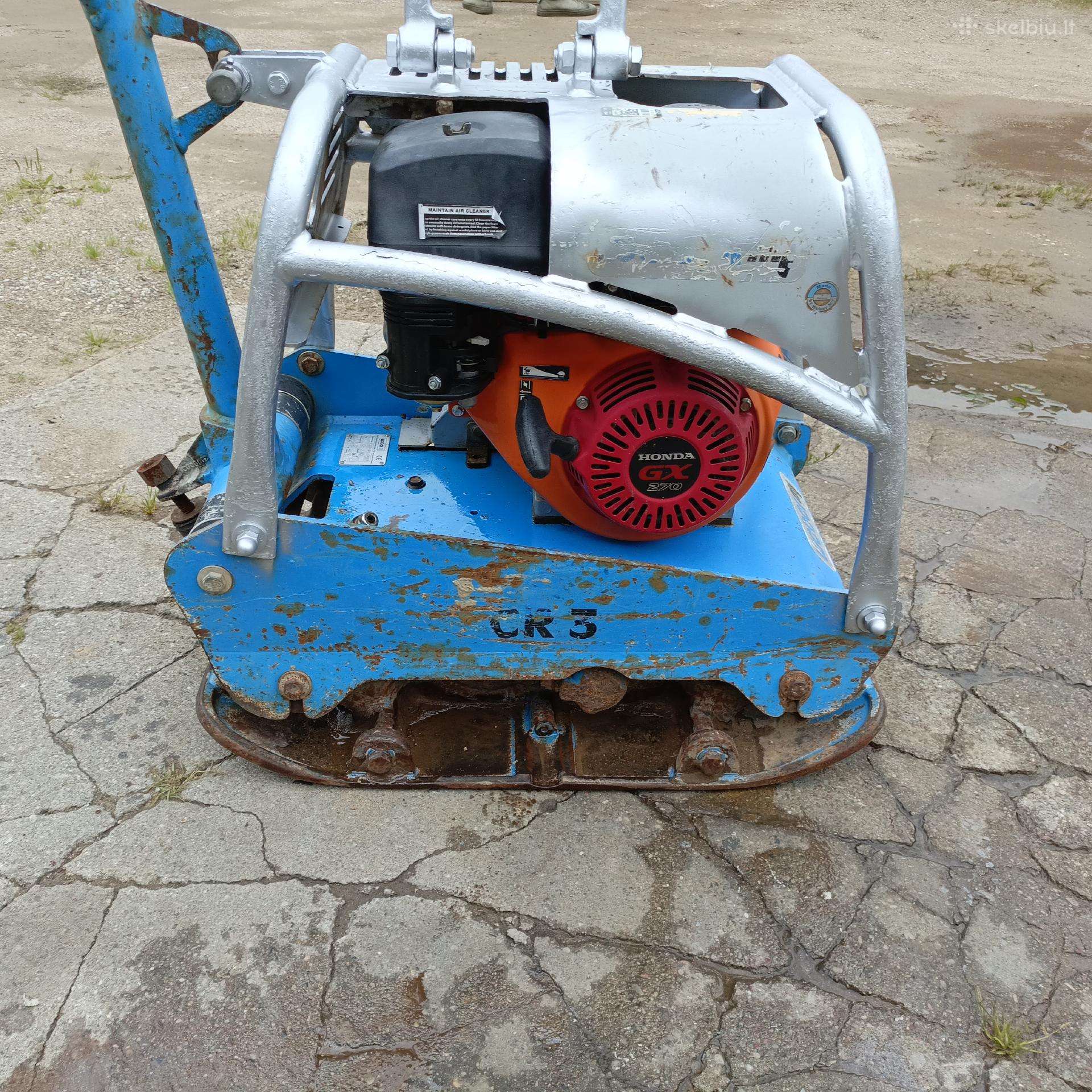 Weber Cr3 vibro plokštė 203kg su reversu