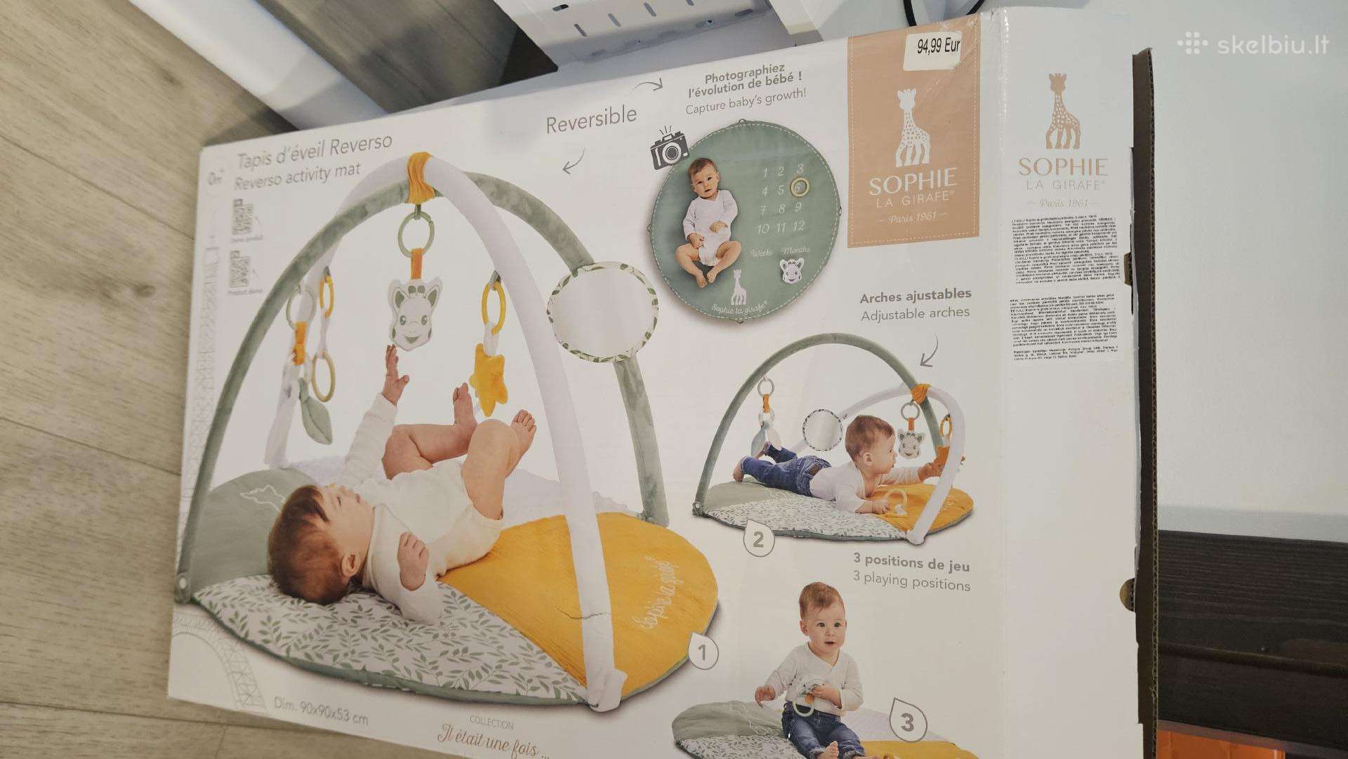 Vulli Sophie La Girafe žaidimų kilimėlis, 0mėn.+,