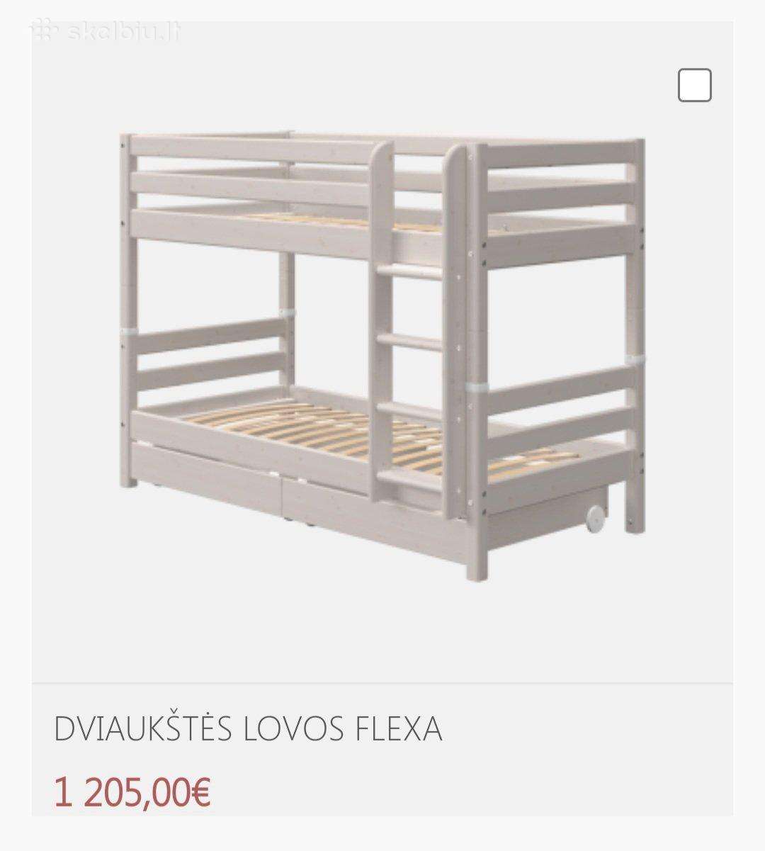 Dviaukštė lova