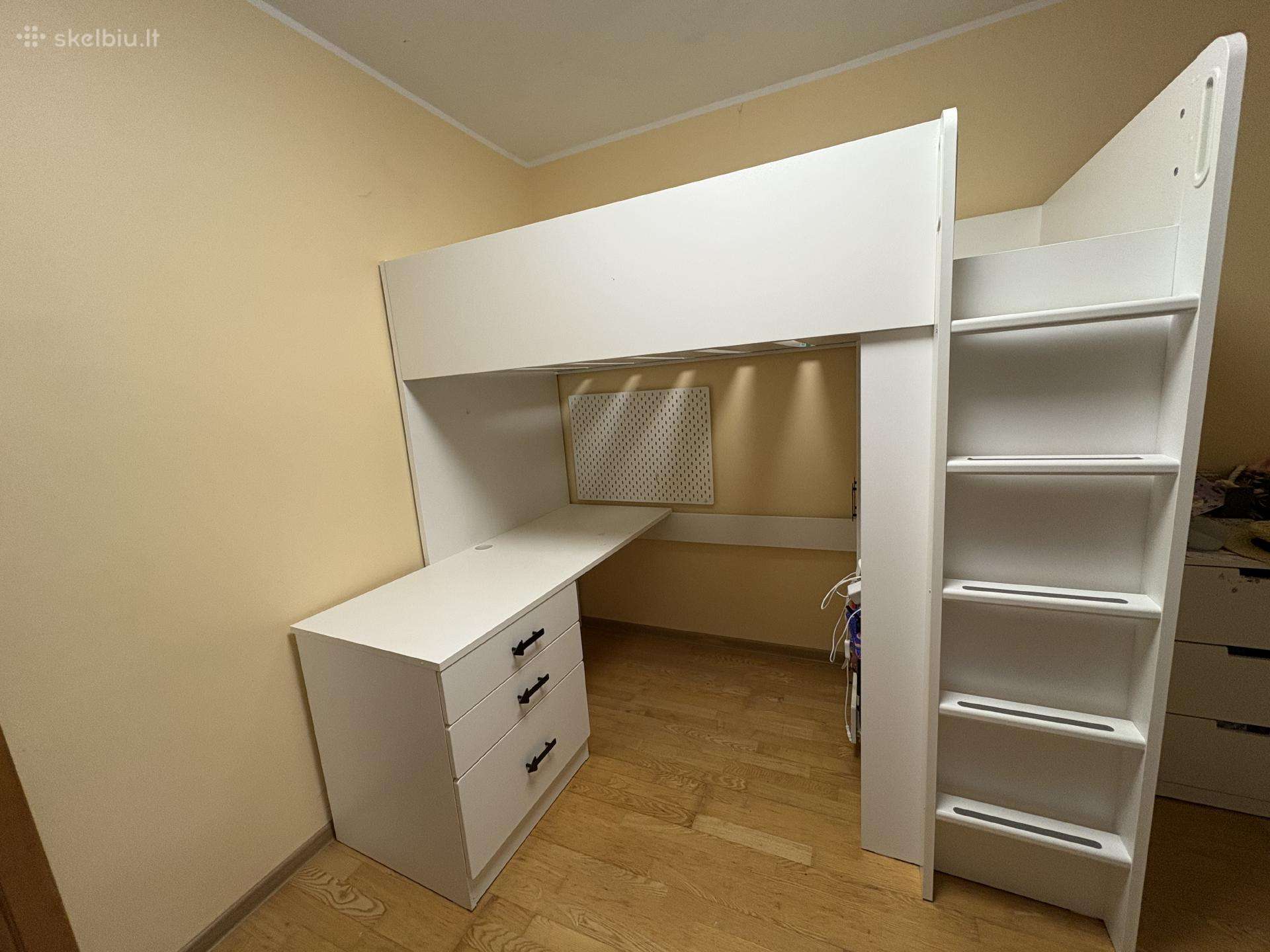 Parduodu Ikea dviaukštę lovą