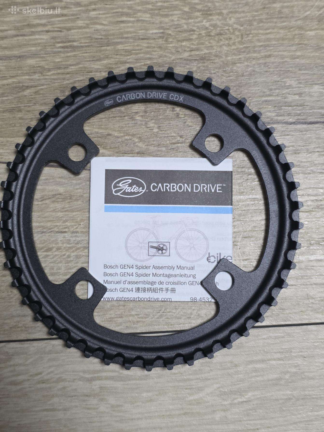 Žvaigždė Gates Carbon Drive Cdx 46t 4-varžtai
