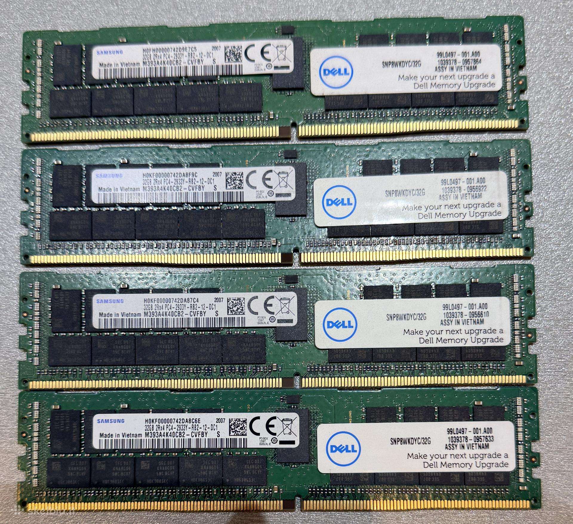Samsung Ddr4 32gb Server Memory/ Dell Snp8wkdyc/32