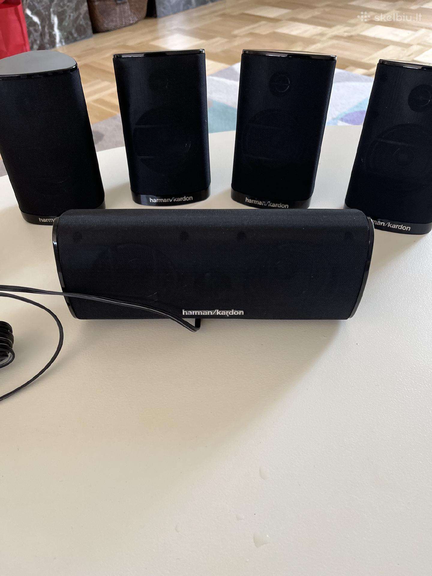 Harman Kardon 5.0 kolonėlių komplektas (iš Bds 570