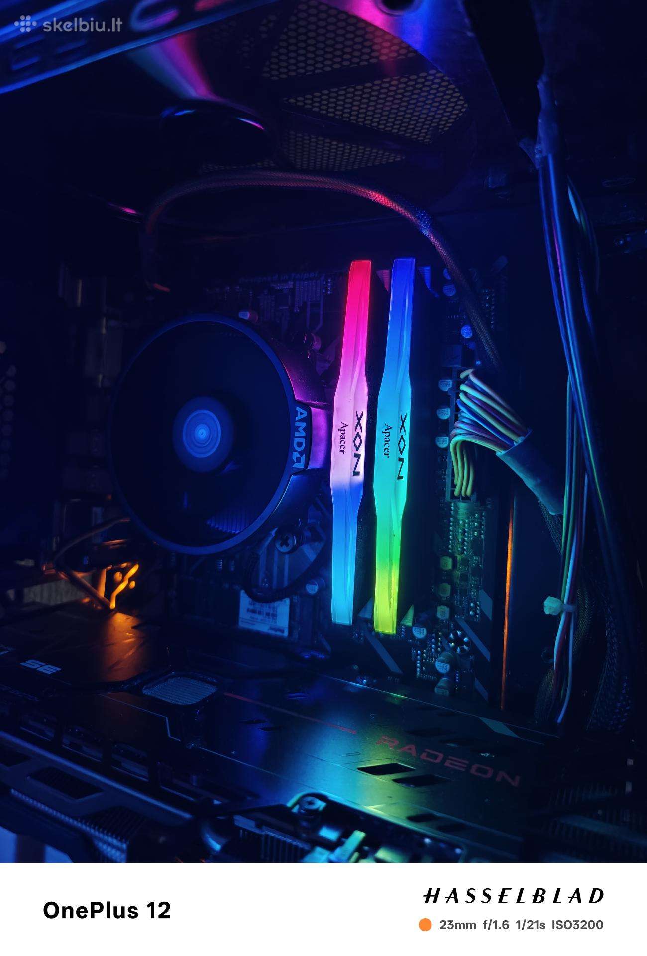 Aukštos klasės RAM Ddr4 16gb (2x8gb) 3000mhzapace