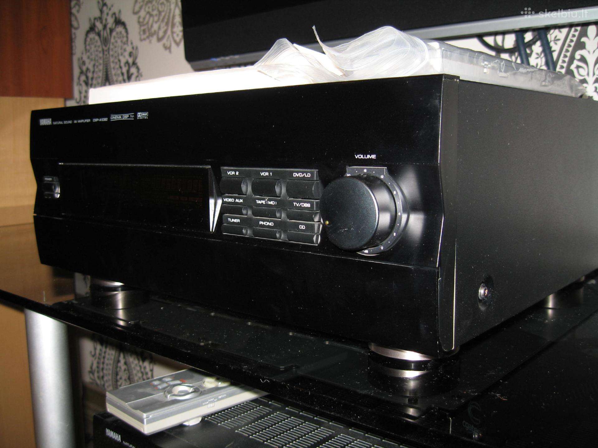 Yamaha Dsp-a1092 amplifier 7.2ch.20kg.1997. Naujas