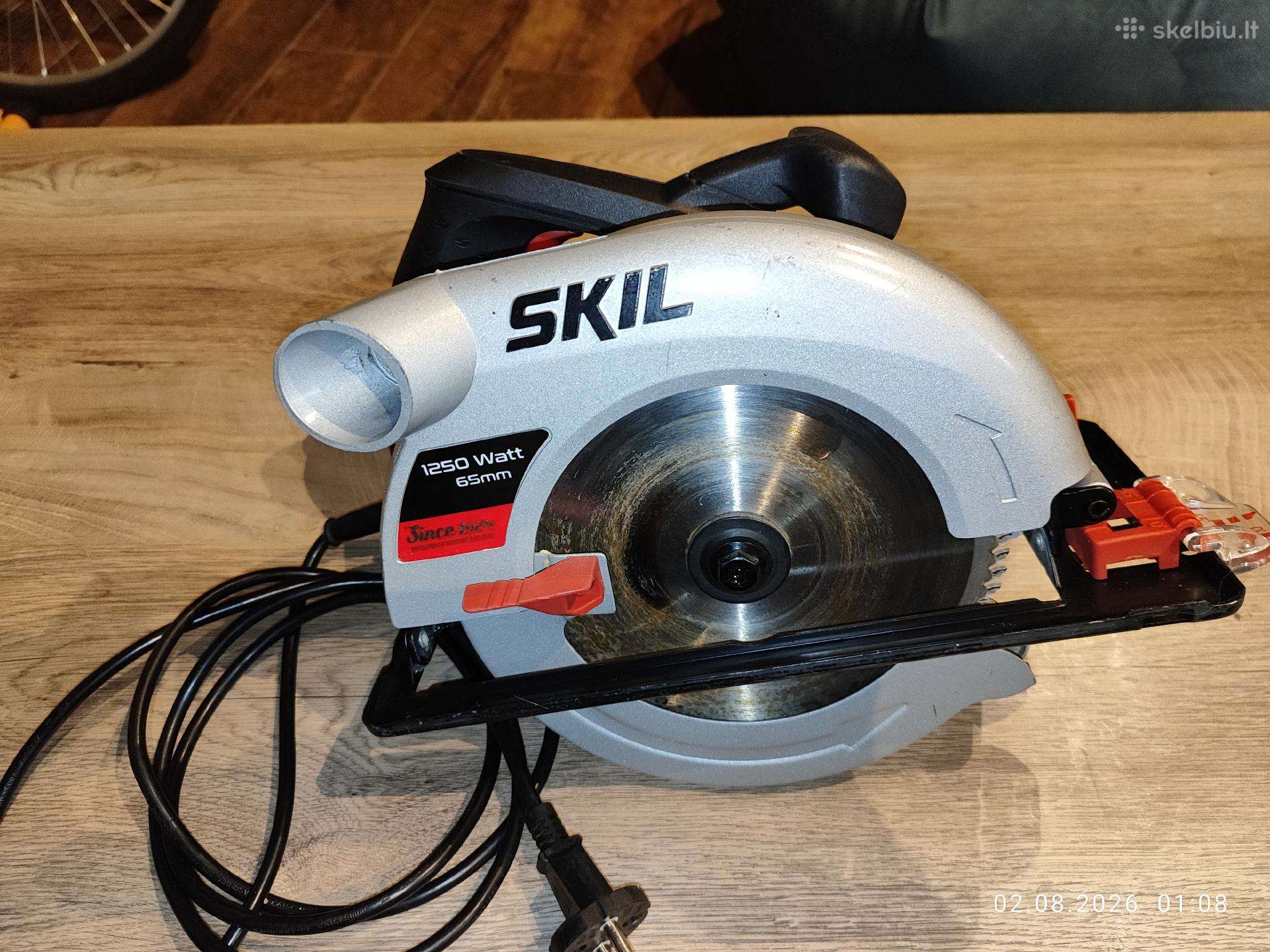 Skil diskinis pjuklas