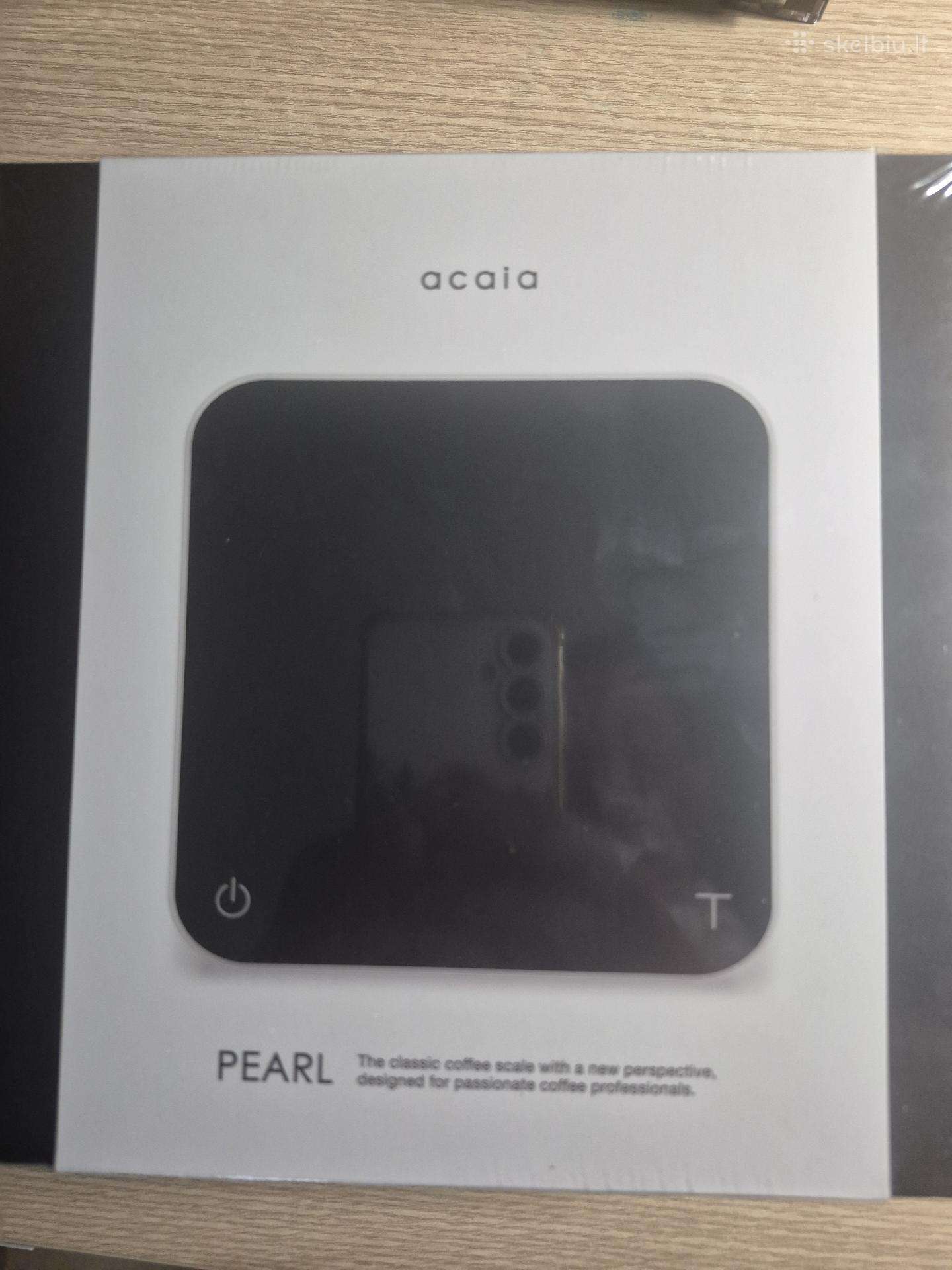 Acaia Pearl kavos svarstyklės – Black