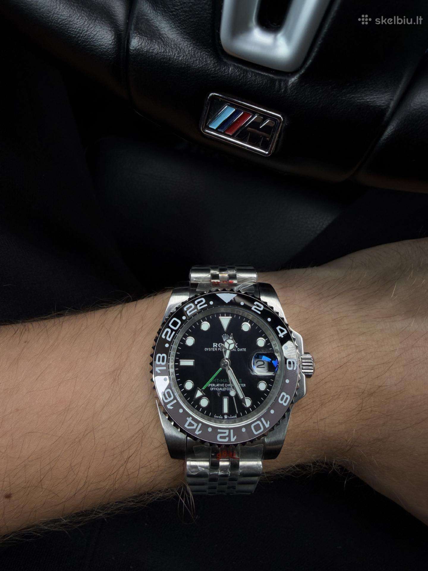 Gmt Master II Bruce Wayne 40mm laikrodis