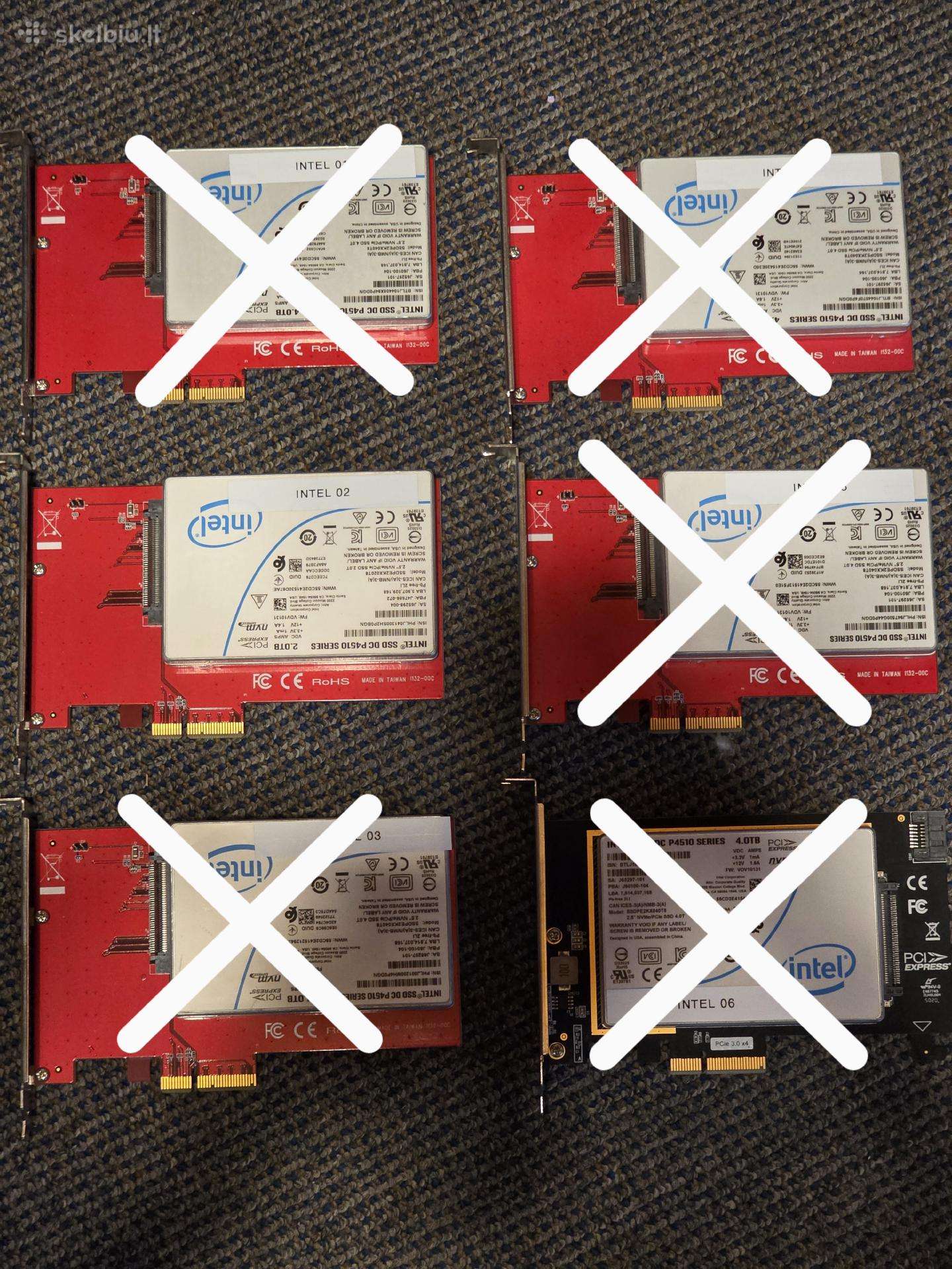 Intel Dc P4510 U.2 Nvme enterprise SSD
