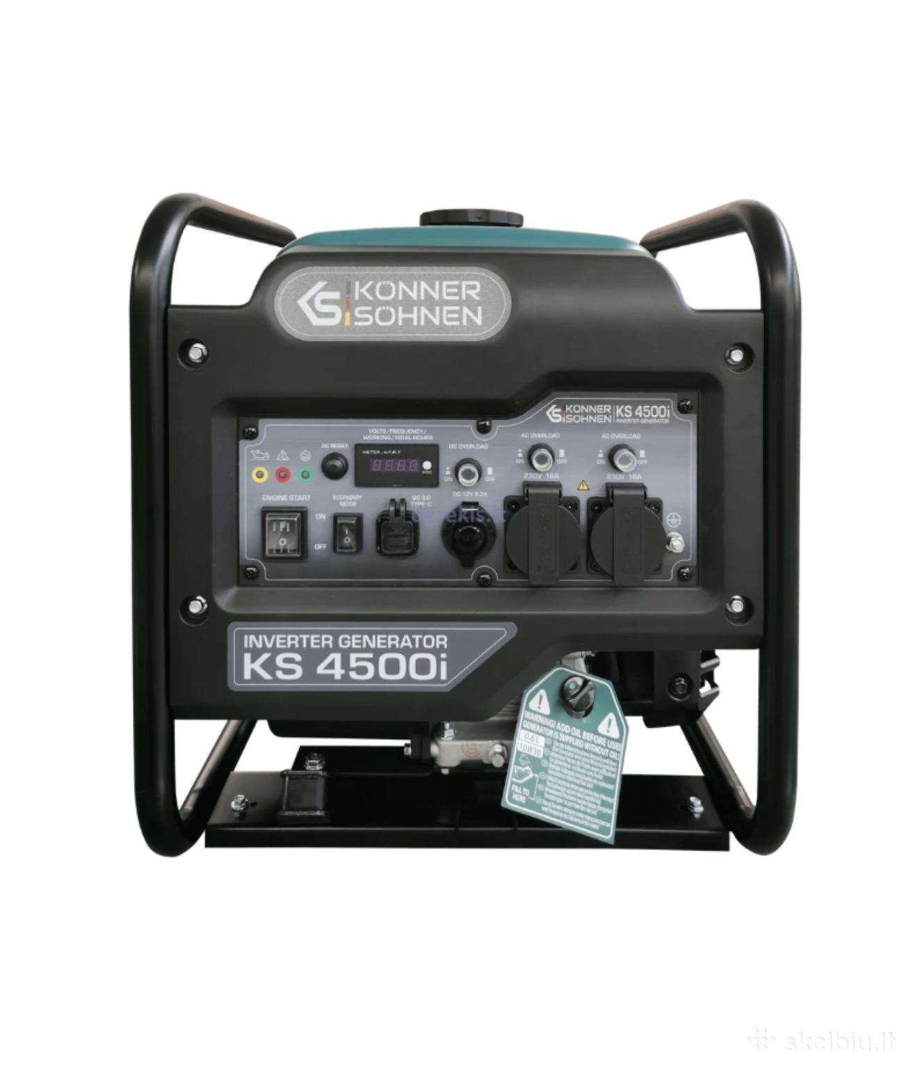 Inverterinis generatorius Könner & Söhnen Ks 4500i