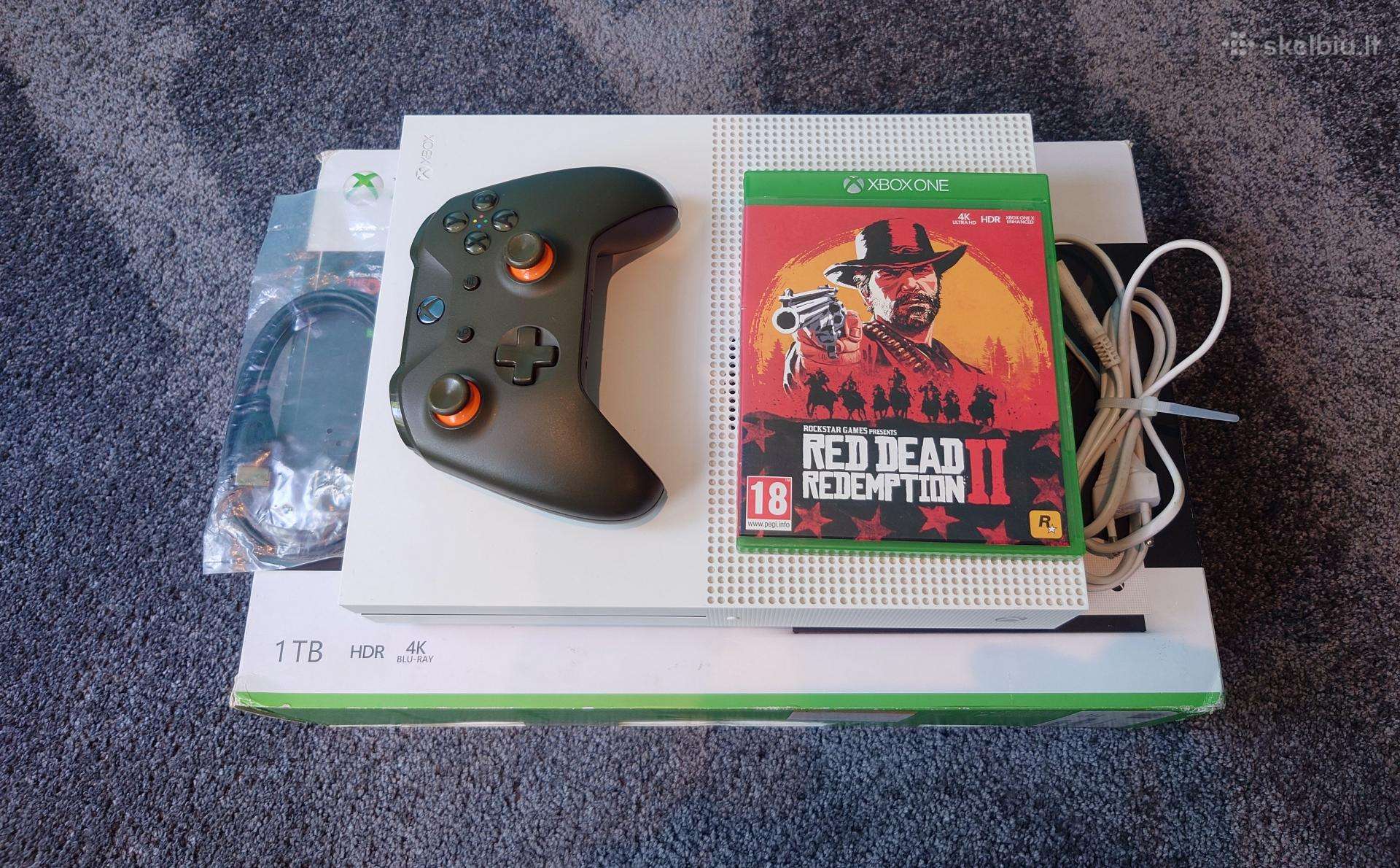 Xbox one s žaidimų konsolė