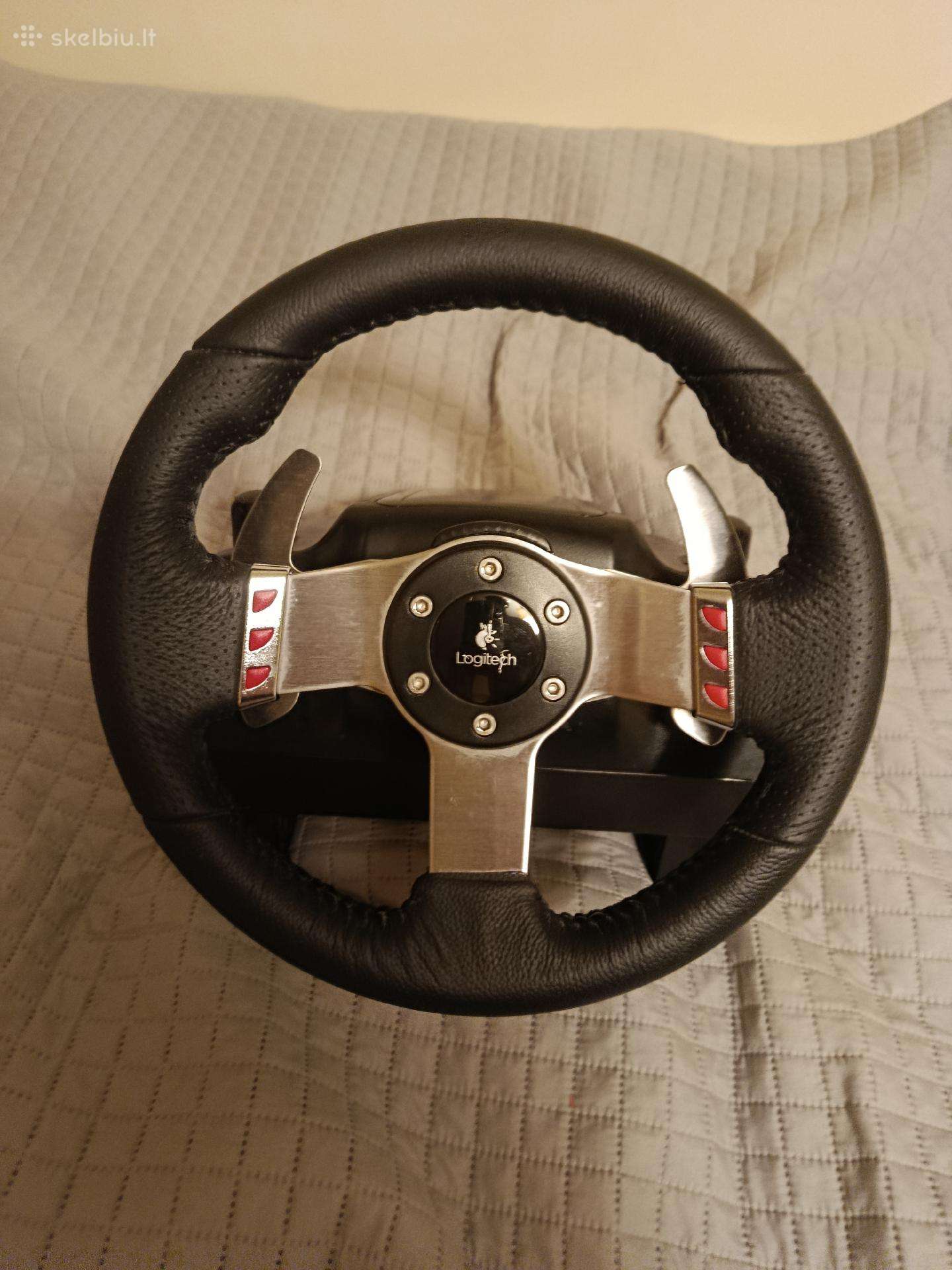 Logitech vairas G27 (su pilna komplektacija)