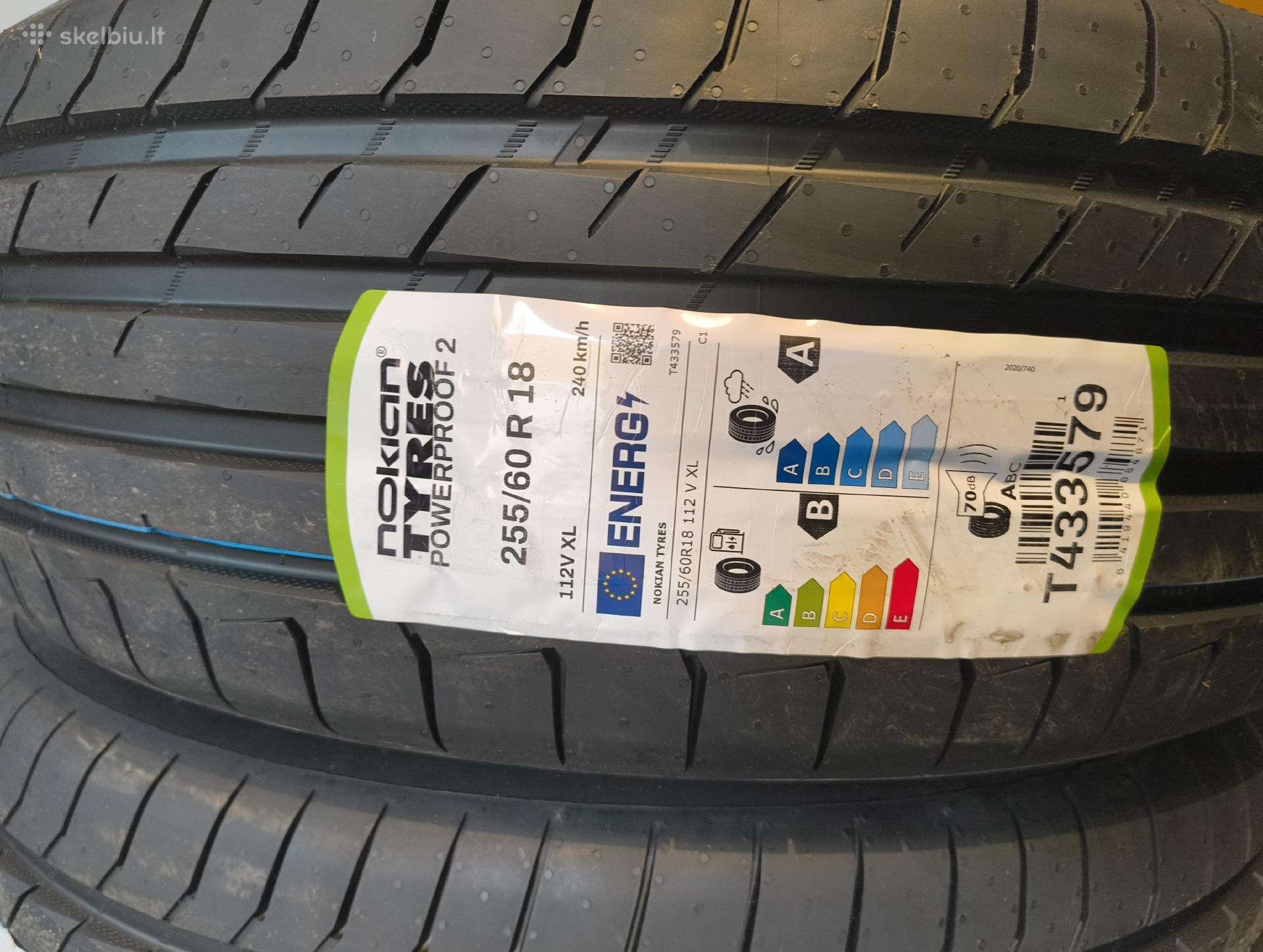 Parduodu naujas "Nokian" padangas