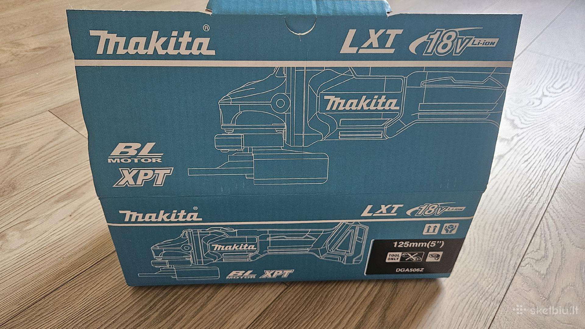 Makita kampinis šlifuoklis (Dga506z)