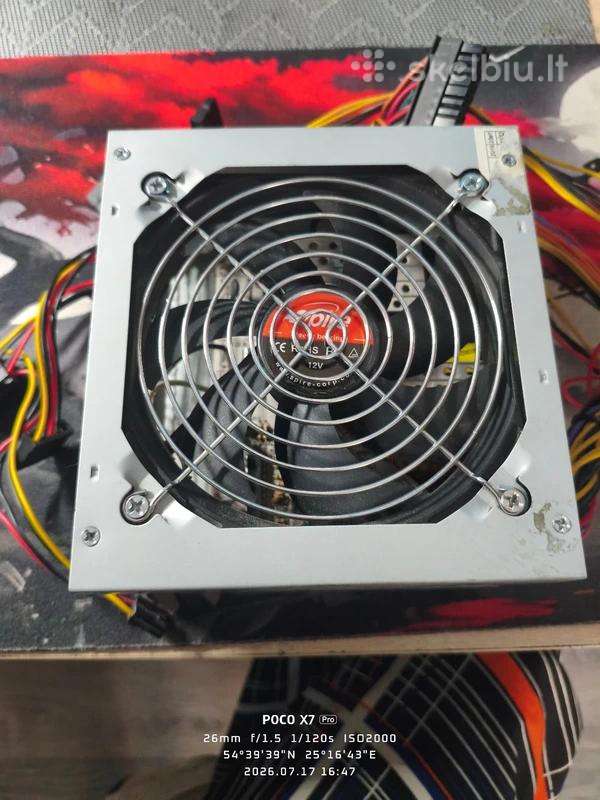 Pc rinkinys: i5-7400 + Gtx 1050 + Psu