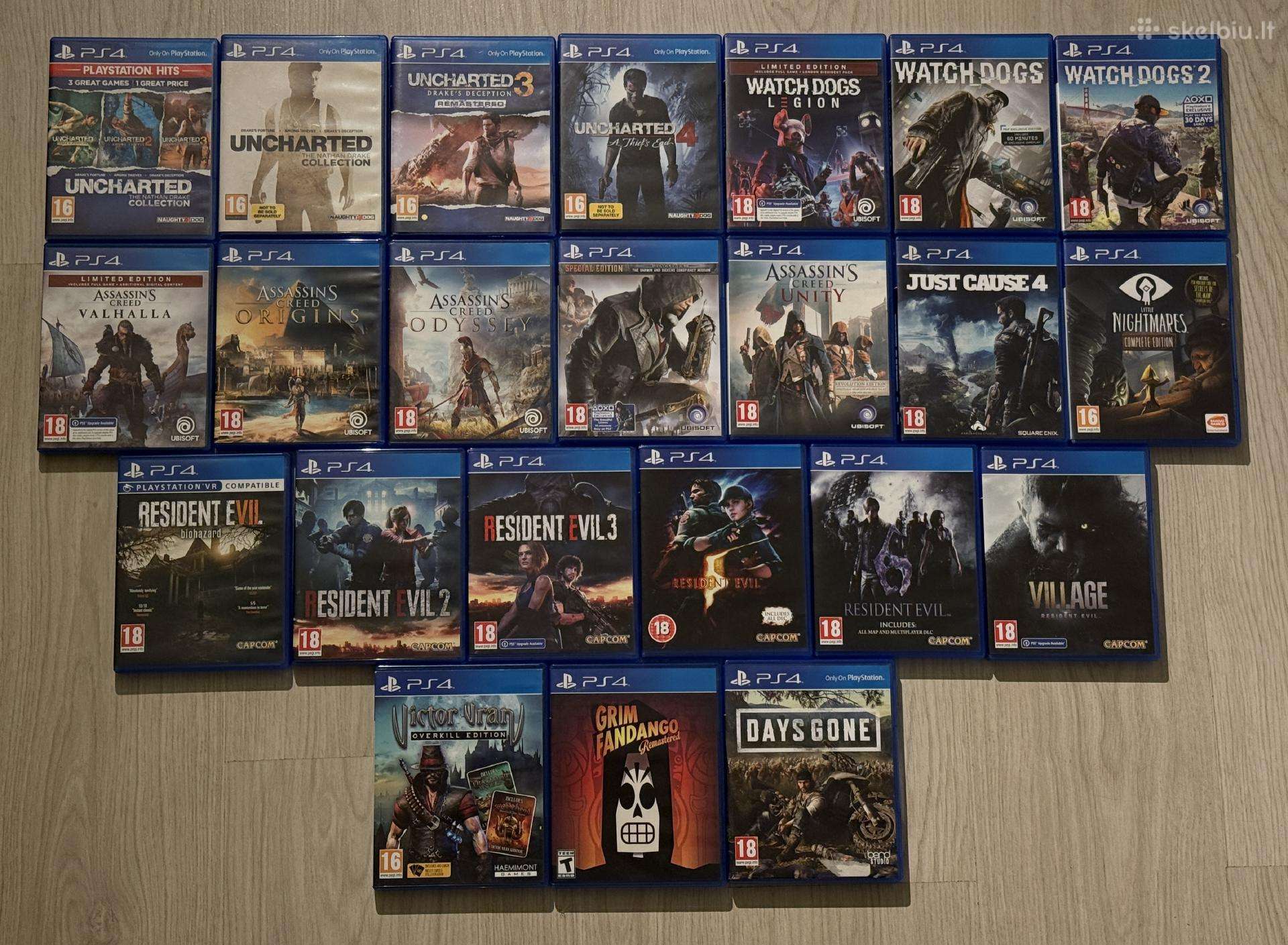 Ps4 zaidimai
