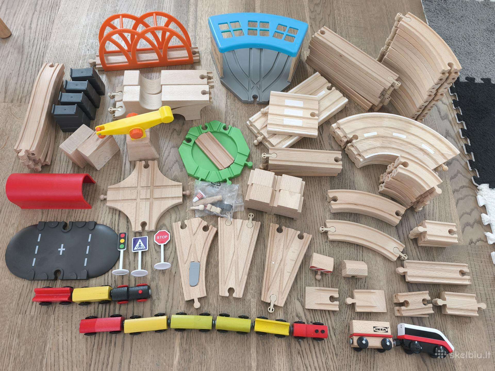 Ikea Lillabo ir Lidl Palytive traukinių trasos