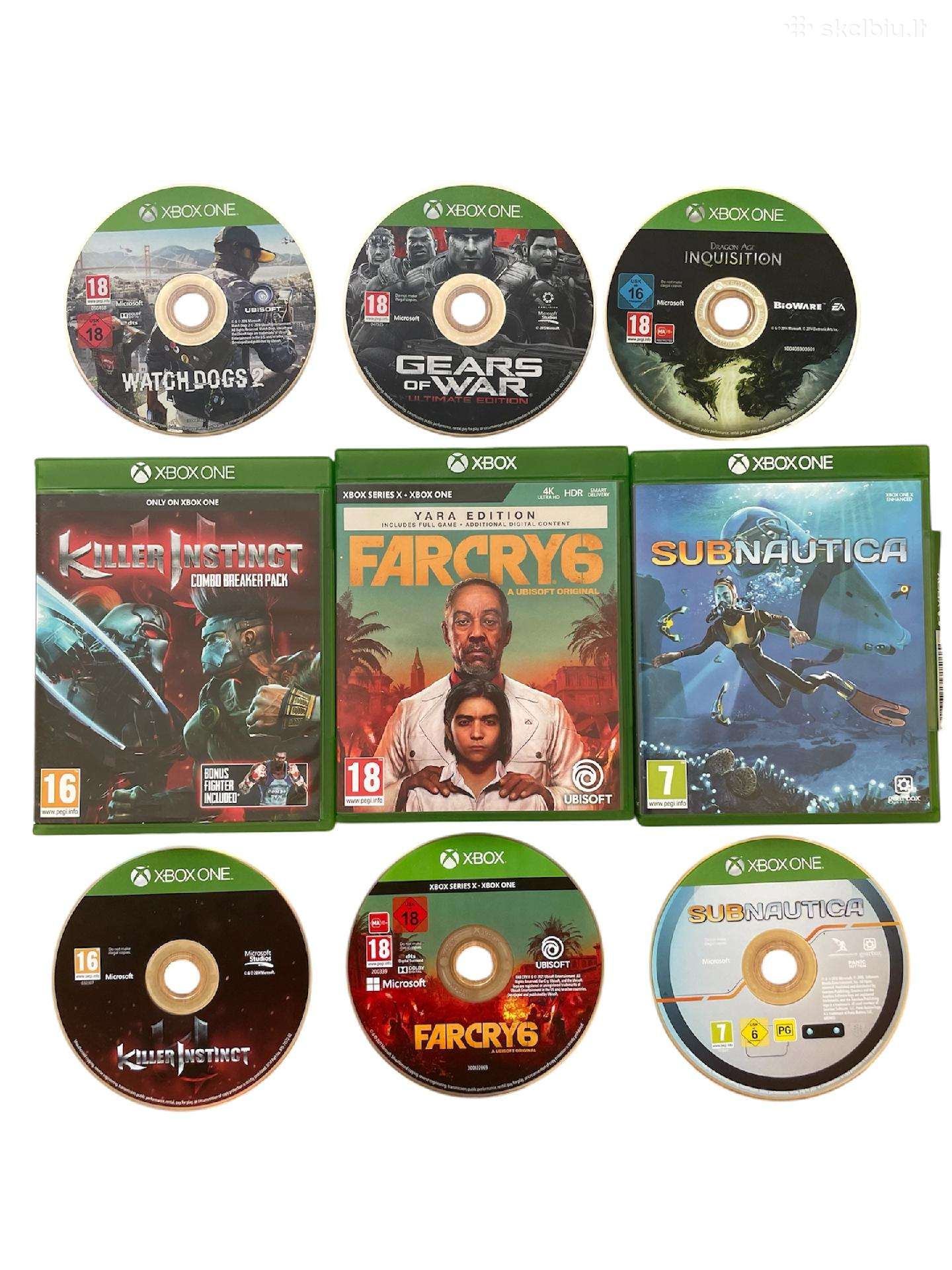 Xbox One / Series X žaidimų rinkinys (6 vnt.)