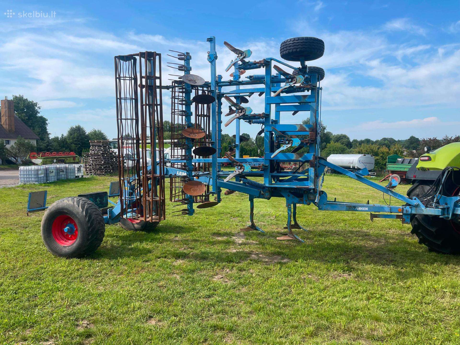 Lemken Smaragd 9/600, скребки, скрубберы